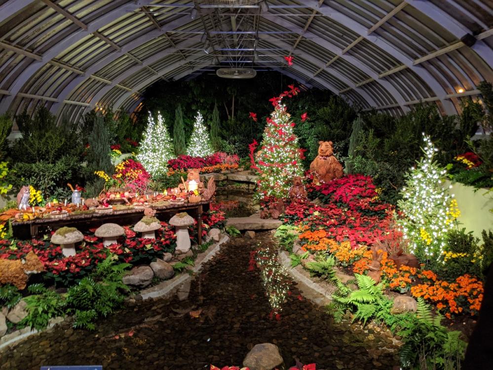 Phipps Conservatory at Christmas